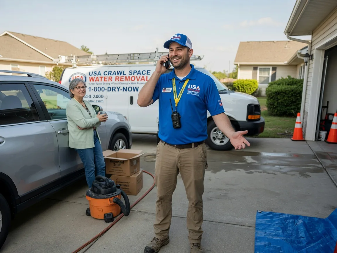 Crawl Space Water Removal Keeling, VA FAQs